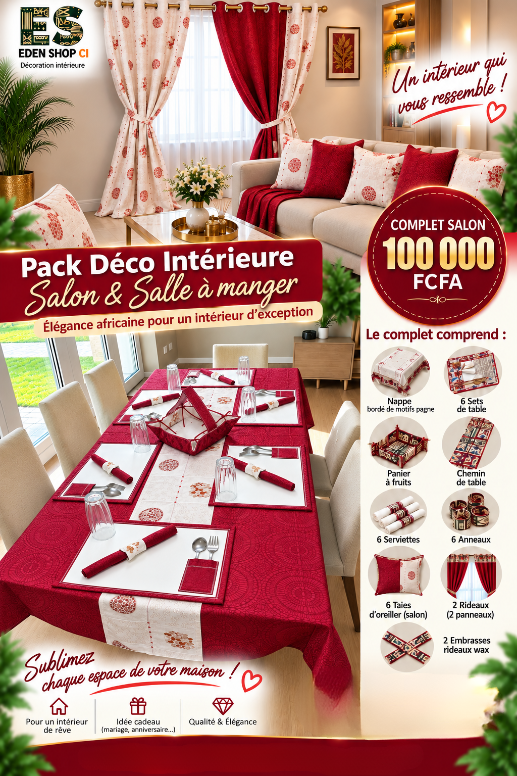 Kit complet décoration