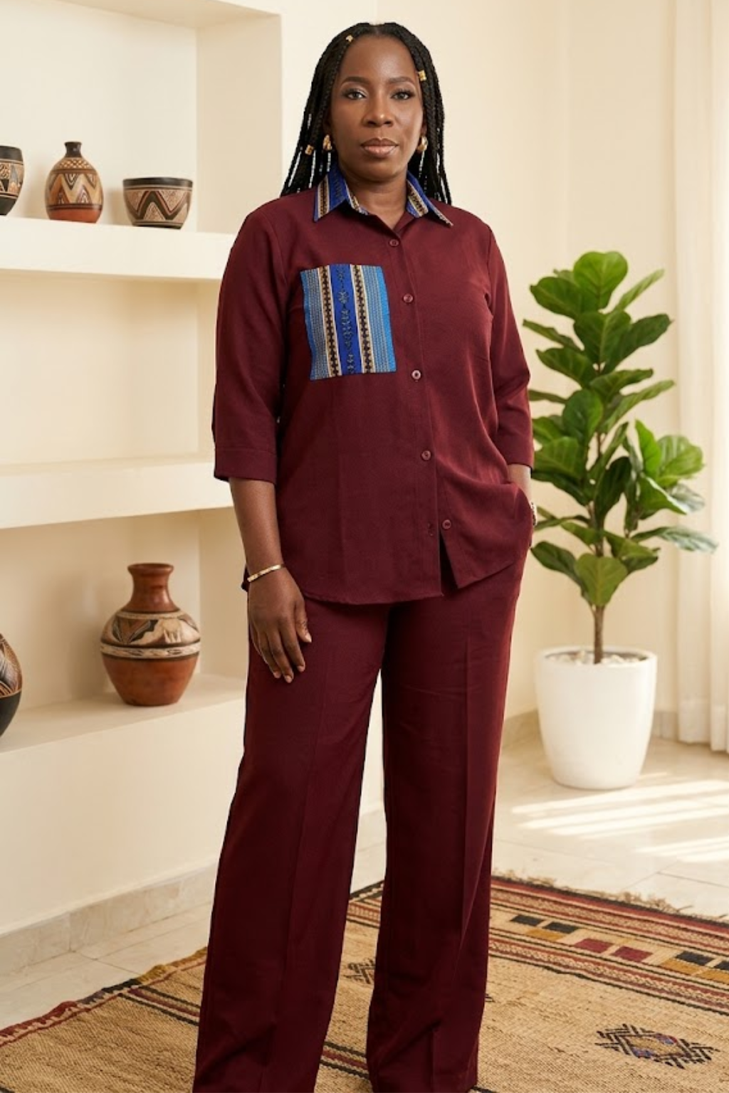 Ensemble pantalon gros bas