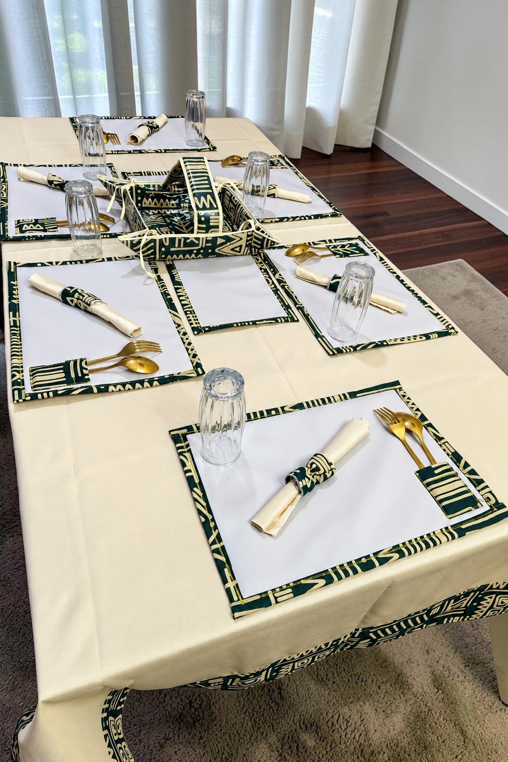 Complet nappe de table
