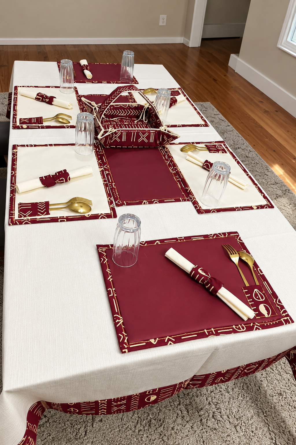Complet nappe de table